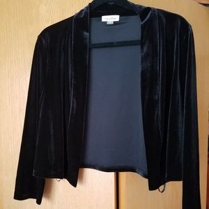 Calvin Klein velvet shrug BNWT